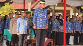Bupati Tangerang, Moch Maesyal Rasyid saat peringatan Hari Kebangkitan Kebangkitan Nasional (Harkitnas)
